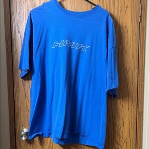 HMK snowmobile Gildan Vibrant Blue Short Sleeve Tee size 2XL